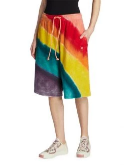 Acne Studios Flack Rainbow Stripe Shorts -Acne Studios And ML Monique Lhuillier Sales unnamed file 179