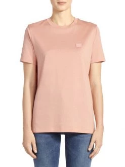 Acne Studios Cotton T-Shirt Blush Pink 12 Acne Studios Cotton T-Shirt Blush Pink -Acne Studios And ML Monique Lhuillier Sales unnamed file 2