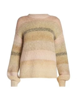 Acne Studios Kelise Degradé Mohair-Blend Sweater