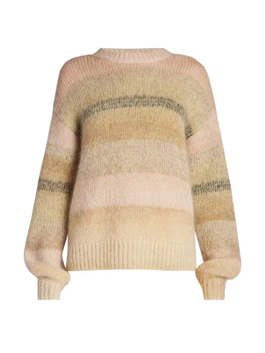 Acne Studios Kelise Degradé Mohair-Blend Sweater 3 Acne Studios Kelise Degradé Mohair-Blend Sweater