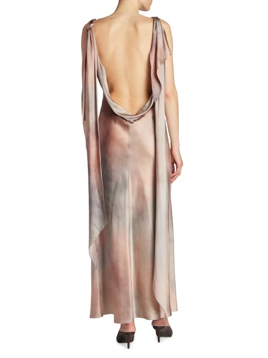 Acne Studios Dikte Silk-Blend Satin Gown 7 Acne Studios Dikte Silk-Blend Satin Gown - Image 5