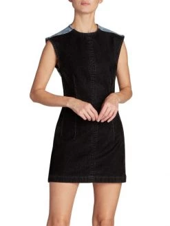 Acne Studios Danielle Stretch-Cotton Denim Minidress -Acne Studios And ML Monique Lhuillier Sales unnamed file 256