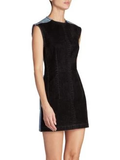 Acne Studios Danielle Stretch-Cotton Denim Minidress -Acne Studios And ML Monique Lhuillier Sales unnamed file 257