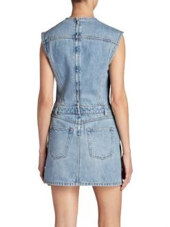 Acne Studios Danielle Stretch-Cotton Denim Minidress -Acne Studios And ML Monique Lhuillier Sales unnamed file 258