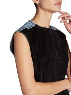 Acne Studios Danielle Stretch-Cotton Denim Minidress -Acne Studios And ML Monique Lhuillier Sales unnamed file 260