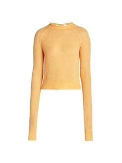 Acne Studios Kalexis Metallic Knit Sweater