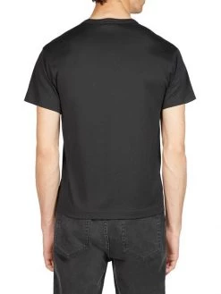 Acne Studios Nash Face Crewneck Cotton Tee For Men Optic White -Acne Studios And ML Monique Lhuillier Sales unnamed file 29