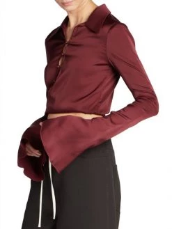 Acne Studios Teba Satin Cropped Top 11 Acne Studios Teba Satin Cropped Top -Acne Studios And ML Monique Lhuillier Sales unnamed file 297