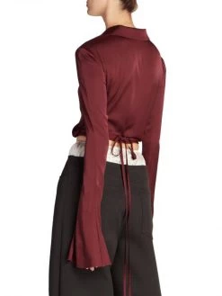 Acne Studios Teba Satin Cropped Top 12 Acne Studios Teba Satin Cropped Top -Acne Studios And ML Monique Lhuillier Sales unnamed file 298