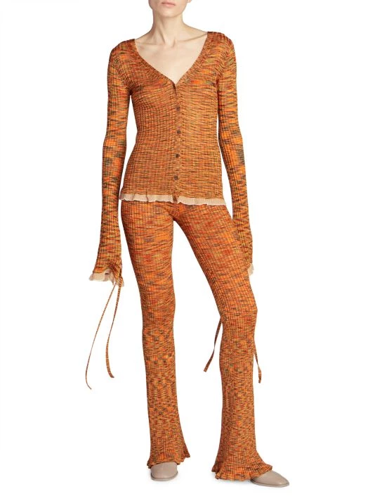 Acne Studios Kannis Rib-Knit Pants 4 Acne Studios Kannis Rib-Knit Pants - Image 2