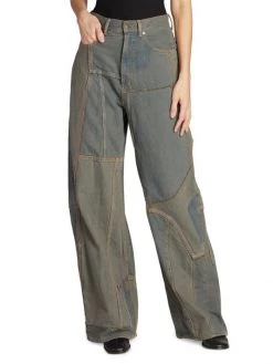 Acne Studios Pedrika Cotton Patchwork Jeans 10 Acne Studios Pedrika Cotton Patchwork Jeans -Acne Studios And ML Monique Lhuillier Sales unnamed file 308