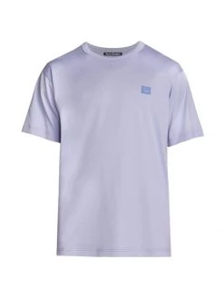 Acne Studios Nash Face Crewneck Cotton Tee For Men Optic White -Acne Studios And ML Monique Lhuillier Sales unnamed file 35