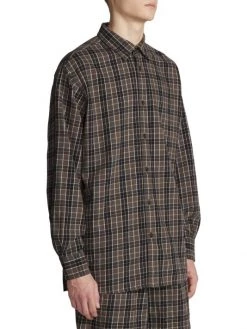 Acne Studios Saco Flannel Check Pattern Shirt For Men 11 Acne Studios Saco Flannel Check Pattern Shirt For Men -Acne Studios And ML Monique Lhuillier Sales unnamed file 352