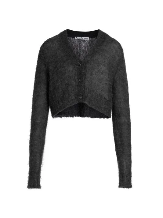 Acne Studios Double Mohair Cropped Cardigan 3 Acne Studios Double Mohair Cropped Cardigan