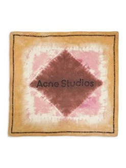 Acne Studios Tie-Dye Silk Blend Scarf