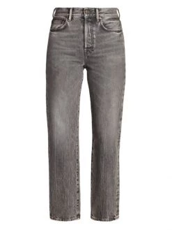 Acne Studios Mece Cotton High-Rise Jeans