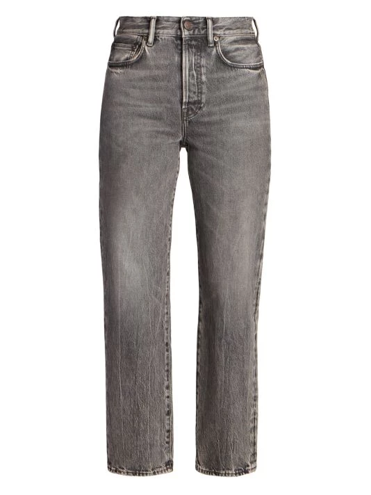 Acne Studios Mece Cotton High-Rise Jeans 3 Acne Studios Mece Cotton High-Rise Jeans