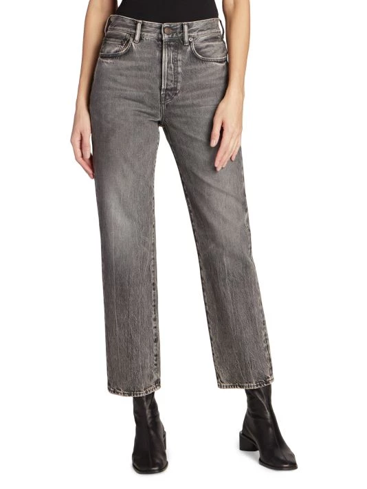 Acne Studios Mece Cotton High-Rise Jeans 5 Acne Studios Mece Cotton High-Rise Jeans - Image 3