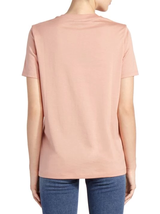 Acne Studios Cotton T-Shirt Blush Pink 6 Acne Studios Cotton T-Shirt Blush Pink - Image 5