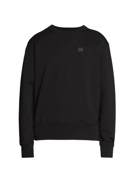 Acne Studios Fairah Crewneck Sweater For Men Black 3 Acne Studios Fairah Crewneck Sweater For Men Black