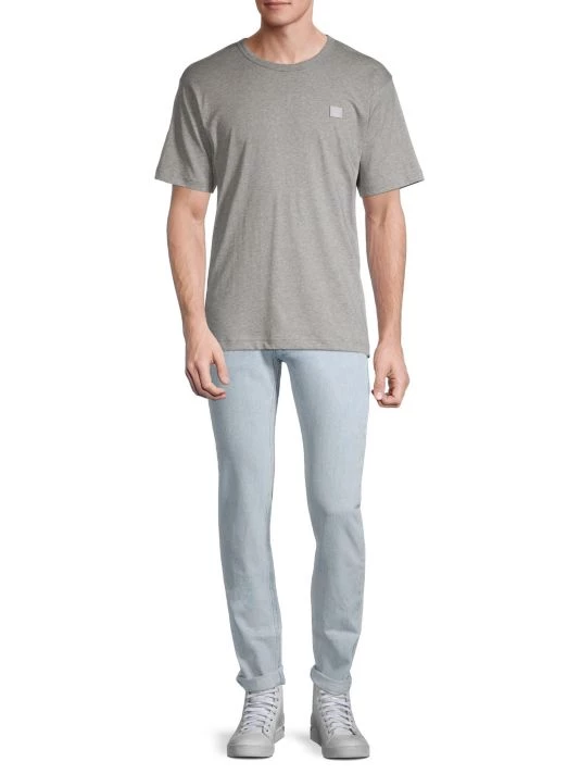 Acne Studios Nash Face Crewneck Cotton Tee For Men 4 Acne Studios Nash Face Crewneck Cotton Tee For Men - Image 2