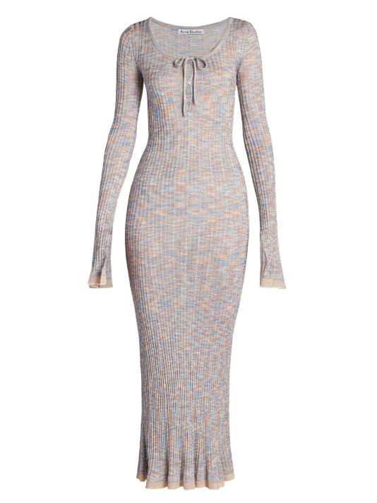 Acne Studios Kadley Rib-Knit Midi-Dress 3 Acne Studios Kadley Rib-Knit Midi-Dress
