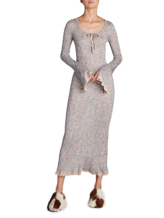 Acne Studios Kadley Rib-Knit Midi-Dress 5 Acne Studios Kadley Rib-Knit Midi-Dress - Image 3