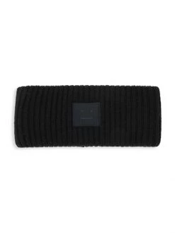 Acne Studios Pansy-N-Face Wool Headband For Men