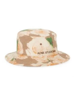 Acne Studios And ML Monique Lhuillier Sales 12 Acne Studios Brimmo Rose Printed Bucket Hat