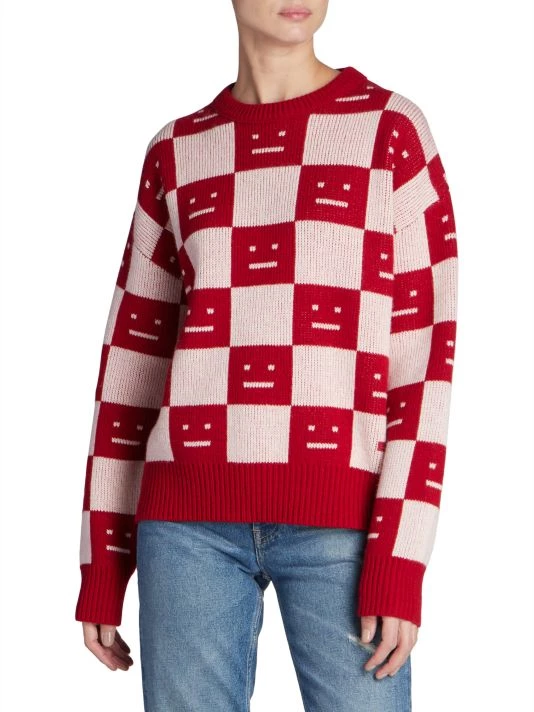 Acne Studios Katlas Checkerboard Sweater 5 Acne Studios Katlas Checkerboard Sweater - Image 3