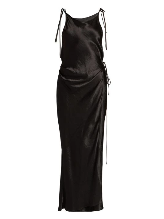 Acne Studios Dayla Satin Midi-Dress 3 Acne Studios Dayla Satin Midi-Dress