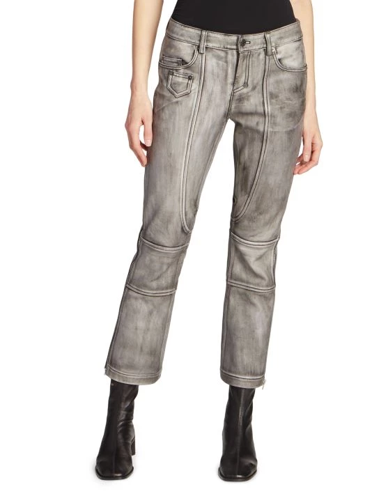 Acne Studios Livvie Leather Cropped Pants 5 Acne Studios Livvie Leather Cropped Pants - Image 3