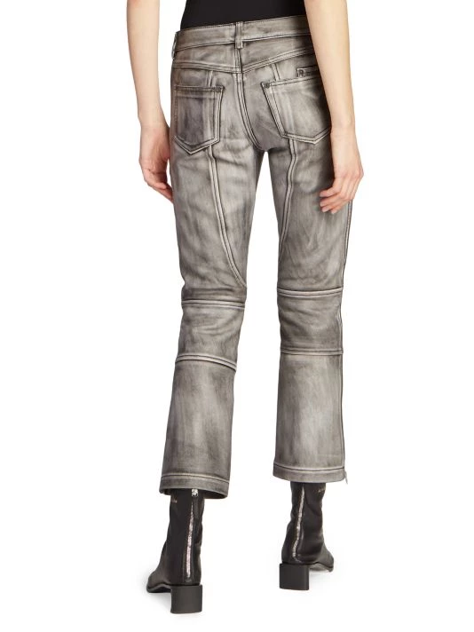 Acne Studios Livvie Leather Cropped Pants 7 Acne Studios Livvie Leather Cropped Pants - Image 5