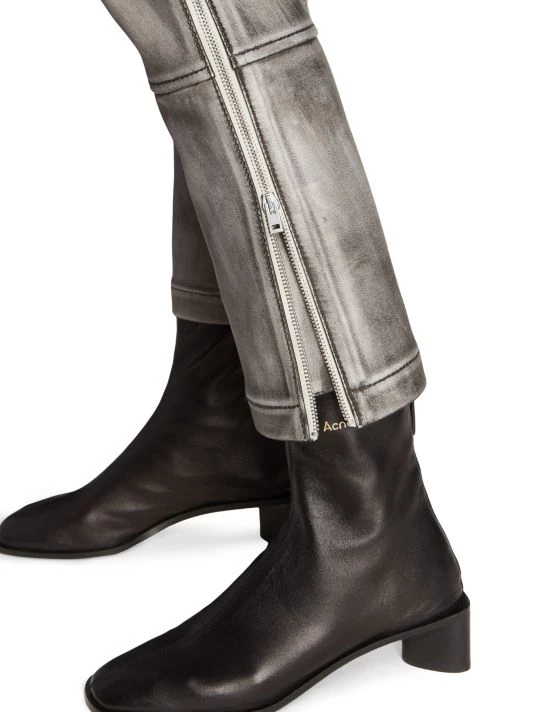 Acne Studios Livvie Leather Cropped Pants 8 Acne Studios Livvie Leather Cropped Pants - Image 6