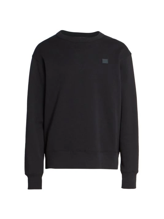 Acne Studios Fairview Crewneck Sweatshirt For Men Powder Pink 5 Acne Studios Fairview Crewneck Sweatshirt For Men Powder Pink - Image 3