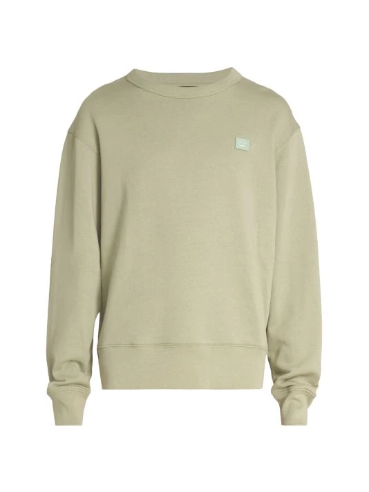 Acne Studios Fairview Crewneck Sweatshirt For Men Powder Pink 6 Acne Studios Fairview Crewneck Sweatshirt For Men Powder Pink - Image 4