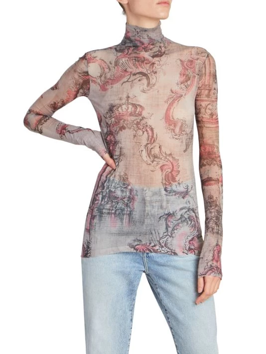 Acne Studios Denise Sheer Turtleneck 4 Acne Studios Denise Sheer Turtleneck - Image 2