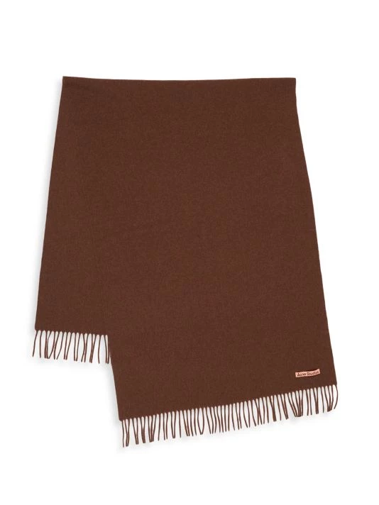 Acne Studios Canada Wool Scarf Rose 4 Acne Studios Canada Wool Scarf Rose - Image 2