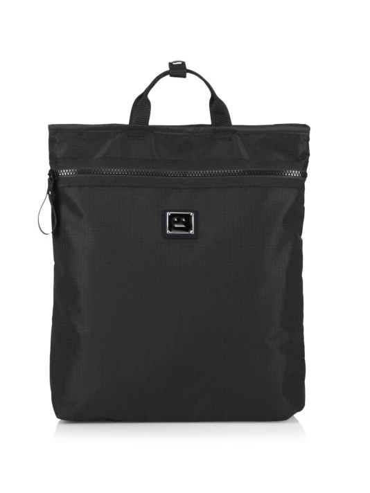 Acne Studios Atton Plaque Face Backpack 3 Acne Studios Atton Plaque Face Backpack