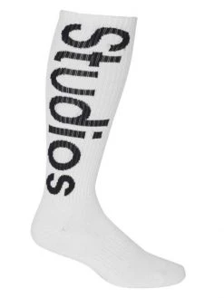 Acne Studios Ribbed Logo Socks Black -Acne Studios And ML Monique Lhuillier Sales unnamed file 62