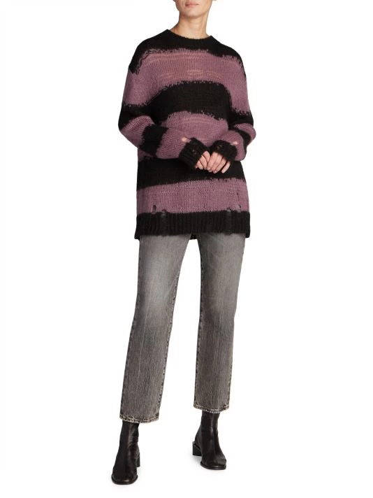 Acne Studios Kalia Block-Striped Knit Sweater 4 Acne Studios Kalia Block-Striped Knit Sweater - Image 2