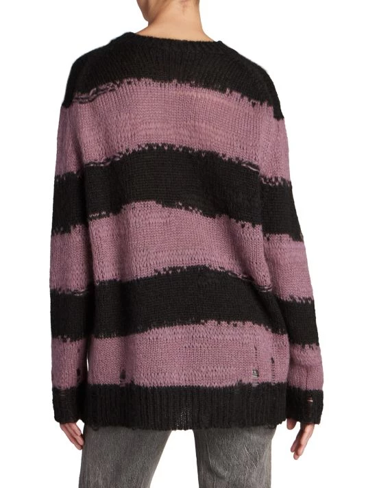 Acne Studios Kalia Block-Striped Knit Sweater 7 Acne Studios Kalia Block-Striped Knit Sweater - Image 5