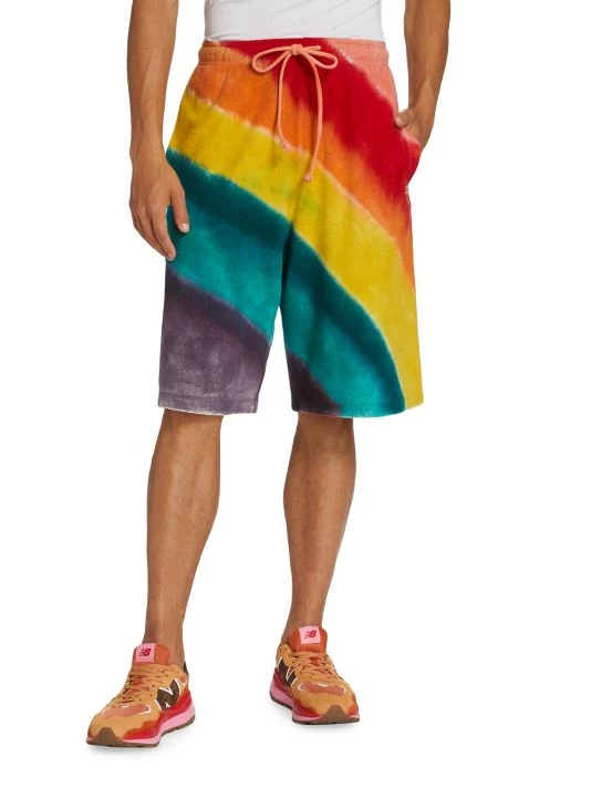 Acne Studios Rainbow Terrycloth Shorts<br> For Men 5 Acne Studios Rainbow Terrycloth Shorts<br> For Men - Image 3
