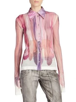 Acne Studios Estefani Abstract-Print Shirt -Acne Studios And ML Monique Lhuillier Sales unnamed file 654