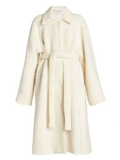 Acne Studios Olaura Bouclé Belted Coat