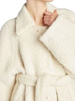 Acne Studios Olaura Bouclé Belted Coat -Acne Studios And ML Monique Lhuillier Sales unnamed file 662