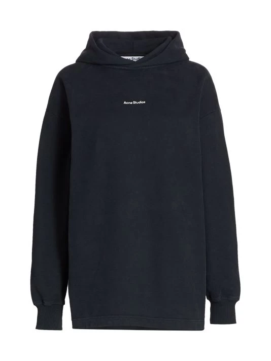 Acne Studios Logo Drop-Shoulder Hoodie 3 Acne Studios Logo Drop-Shoulder Hoodie