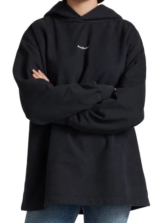 Acne Studios Logo Drop-Shoulder Hoodie 5 Acne Studios Logo Drop-Shoulder Hoodie - Image 3