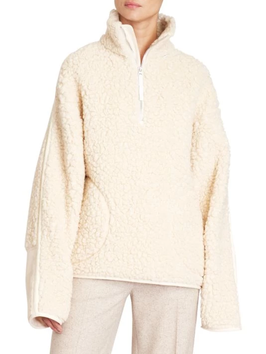 Acne Studios Fedda Faux Shearling Teddy Pullover 5 Acne Studios Fedda Faux Shearling Teddy Pullover - Image 3