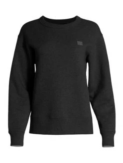 Acne Studios Face Sweatshirt Light Grey